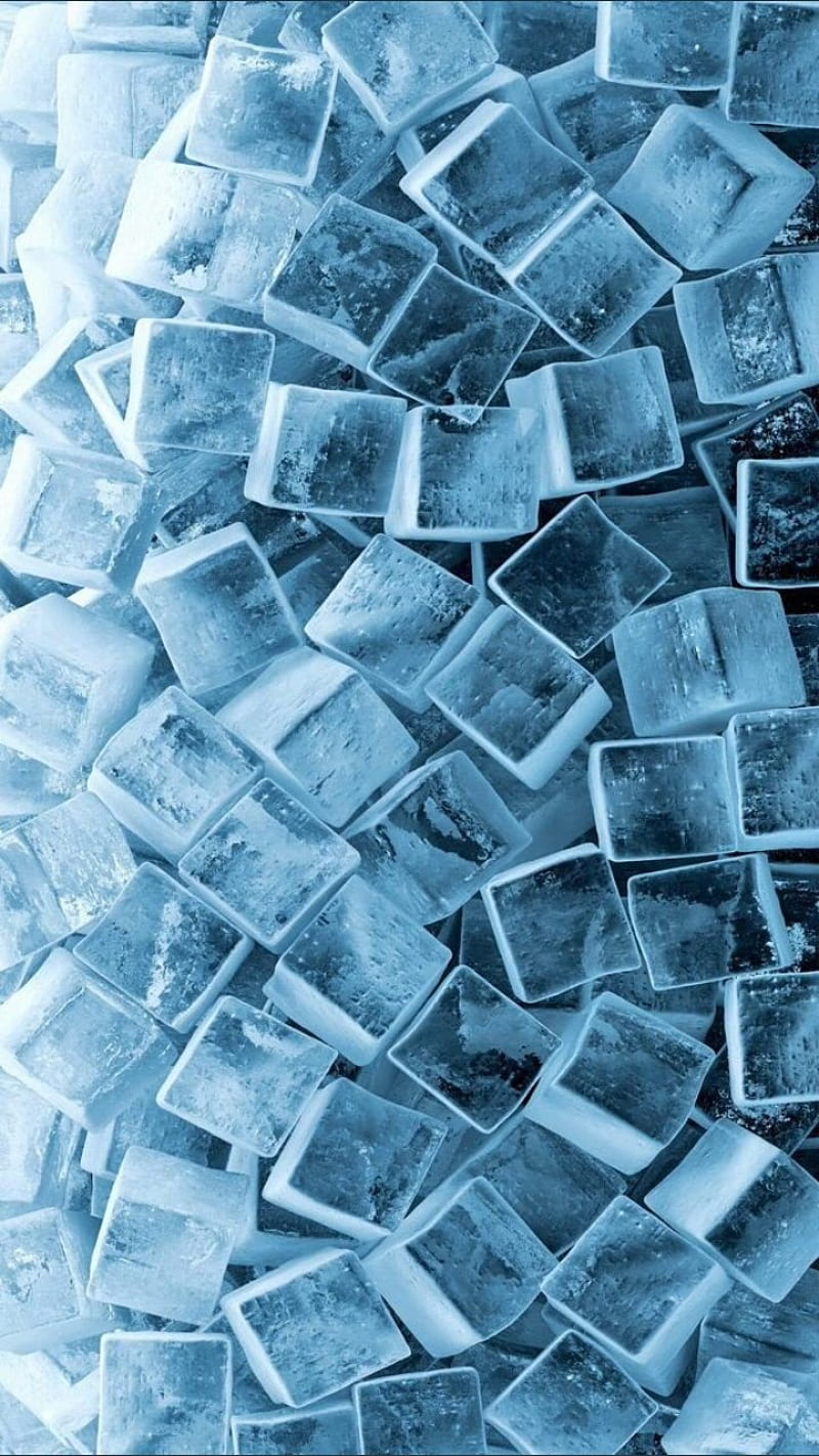 Ice cubes, black, abstract, desenho, colors, silver, digital, modern, abstraction, HD phone wallpaper