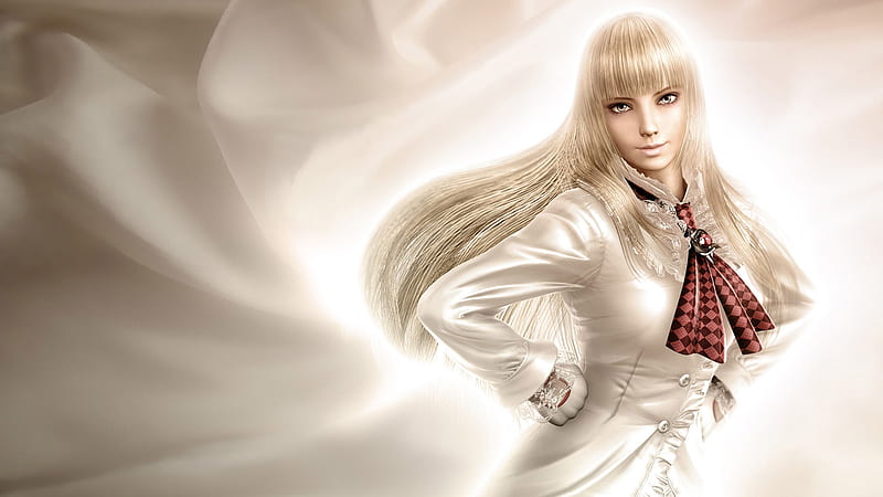 3D girl, beauty, 3d, blond, girl, HD wallpaper 3D girl, beauty, 3d, blond, girl, HD wallpaper