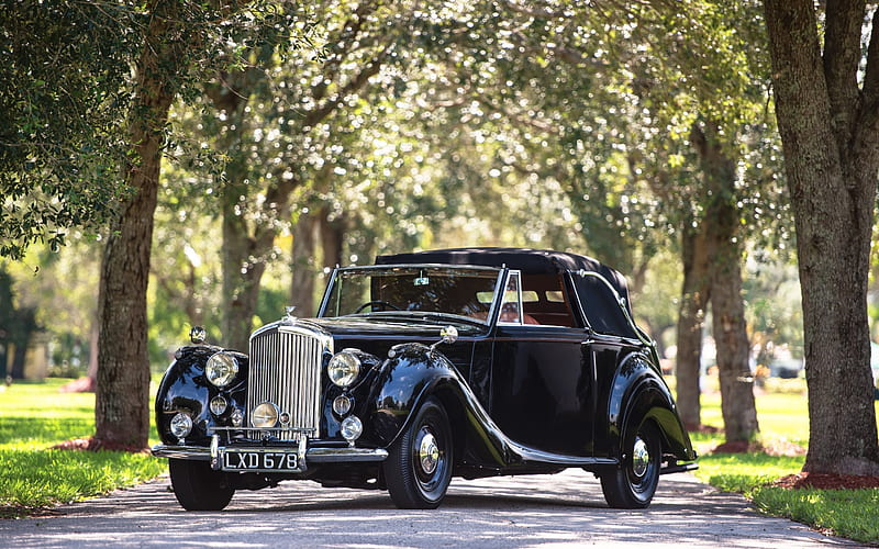 Bentley Mark VI, vintage cars, classic cars, rarities, Bentley, HD wallpaper