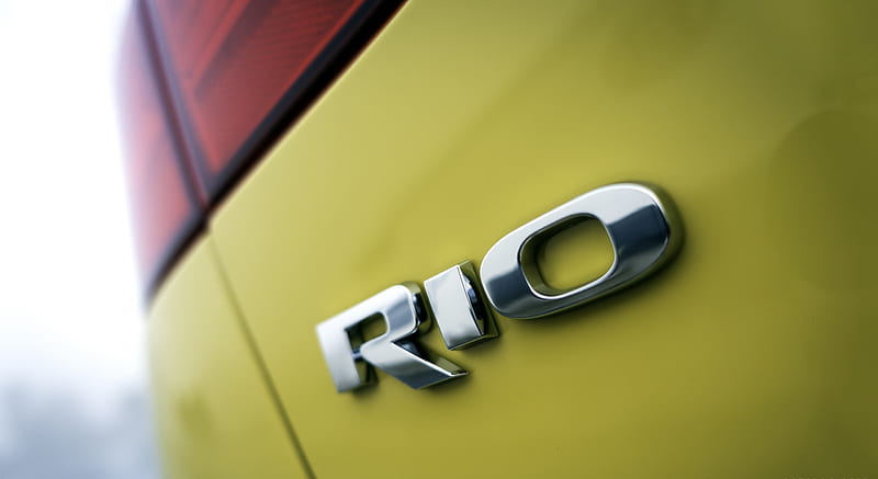2016 Kia Rio 5-Door - Badge , car, HD wallpaper