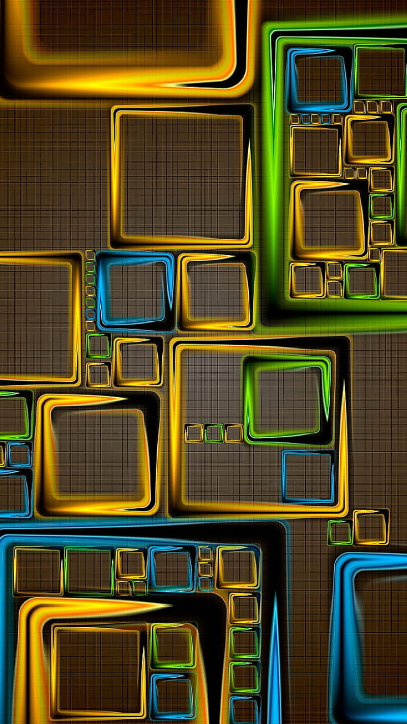 Abstract Shapes, HD phone wallpaper