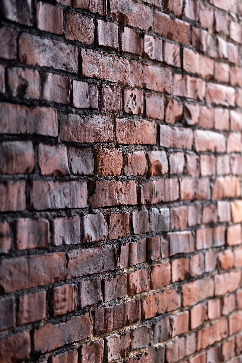wall, bricks, relief, texture, HD phone wallpaper