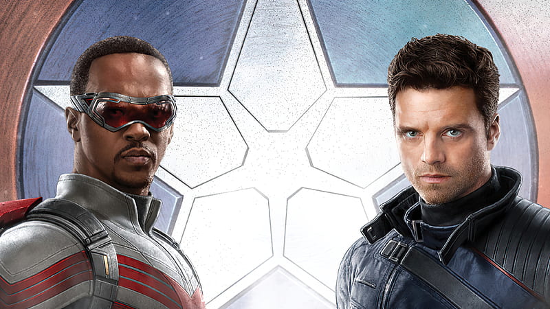 The Falcon and the Winter Soldier Anthony Mackie Bucky Barnes Falcon Sam Wilson Sebastian Stan Winter Soldier Movies, HD wallpaper