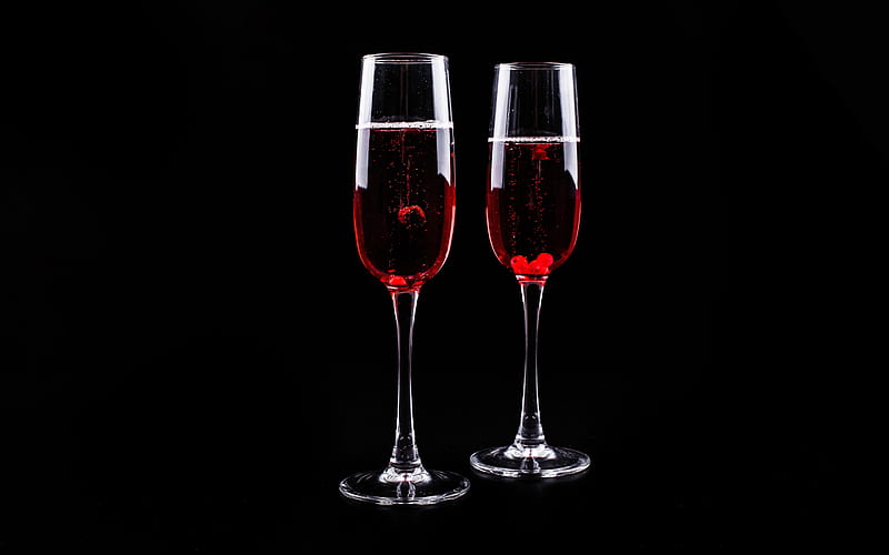 Wine glasses on a black background, red wine, wine glasses, wine concepts,  HD wallpaper | Peakpx