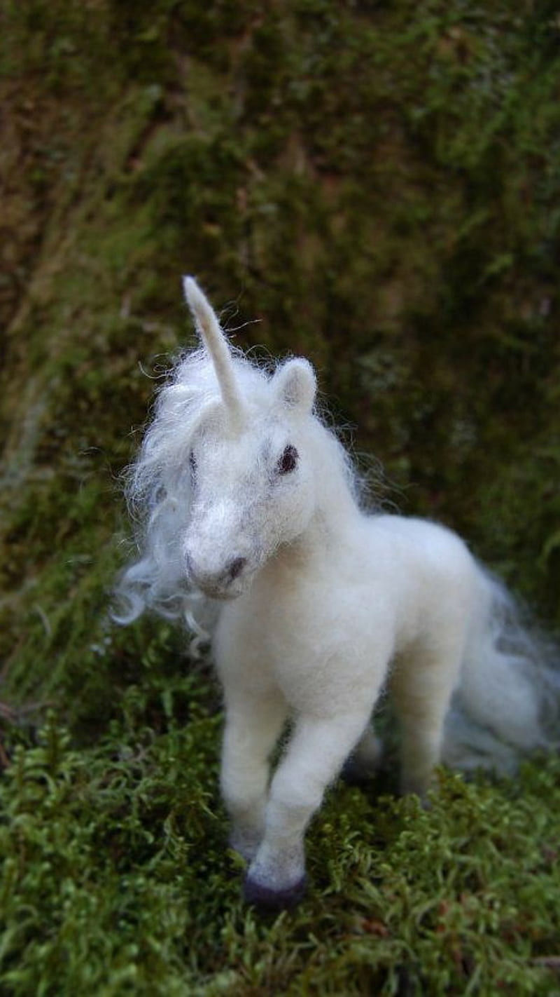 Cute baby unicorn, beutiful unicorn, cute unicorn, happy baby unicorn, HD phone wallpaper