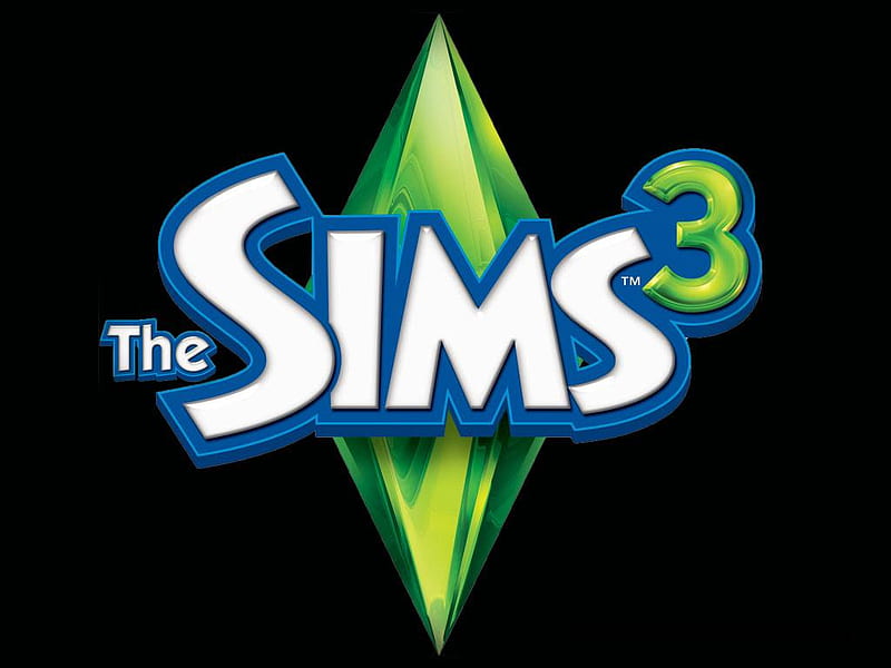 The Sims 3 Black, video game, game, the sims, the sims 3, HD wallpaper