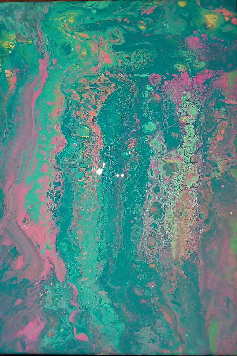 Pastels 2, abstract, aqua, love, pink, pretty, random, sea foam green ...