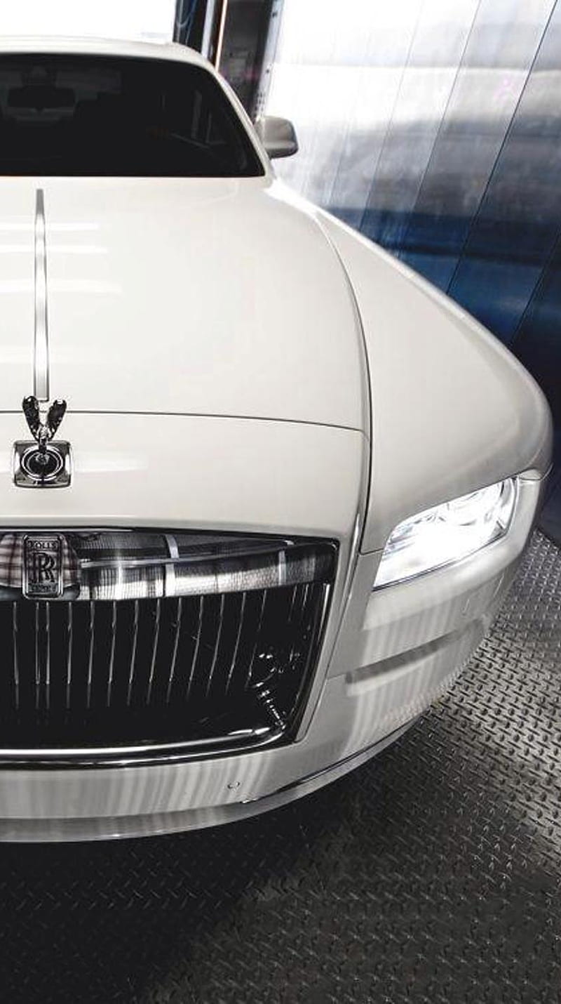 Rolls Royce, car, luxury, royce, white, HD phone wallpaper