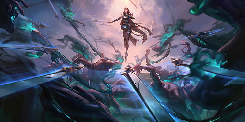 Irelia Legends Of Runeterra, legends-of-runeterra, 2021-games, games, artstation, HD wallpaper