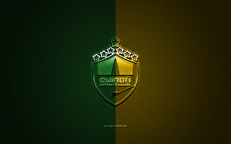 Cuiaba Fc Golden Logo Serie B Green Metal Background Football Ec Cuiaba Hd Wallpaper Peakpx
