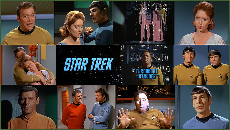 Star Trek - Turnabout Intruder, Kirk, Coleman, Star Trek, Scotty, McCoy, Lester, Spock, HD wallpaper