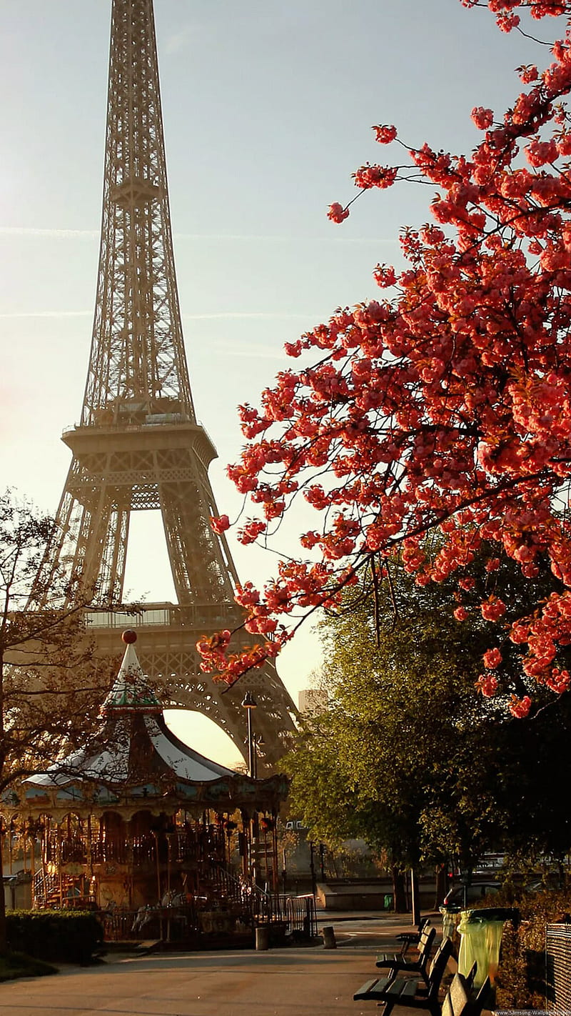 Eiffel tower, paris, tour, drama, HD phone wallpaper