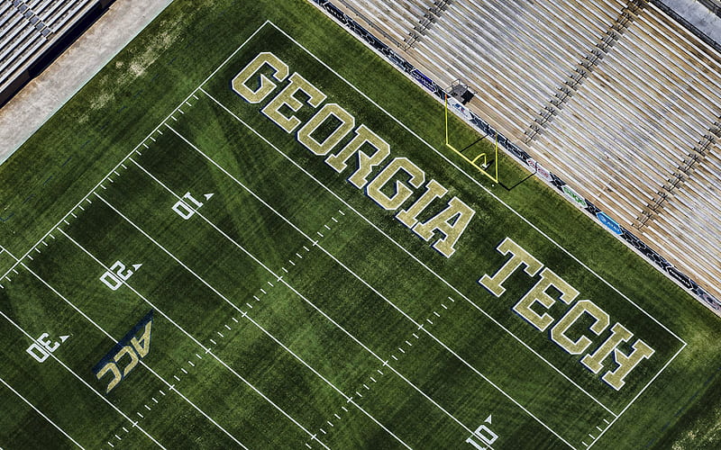 Bobby Dodd Stadium, Georgia Tech Yellow Jackets Stadium, NCAA, Georgia Institute of Technology, Atlanta Apollos, Atlanta, Georgia, USA, American football, HD wallpaper