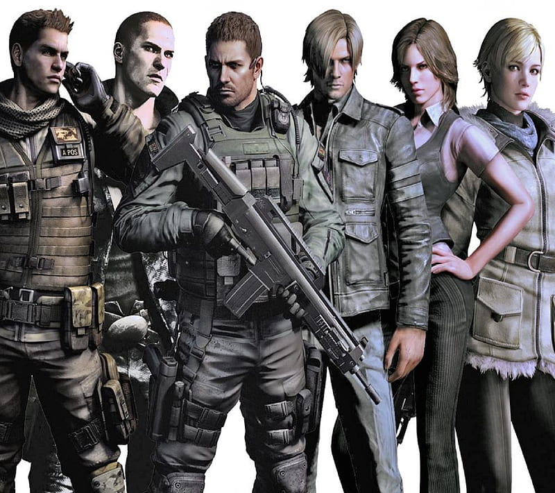 Resident Evil 5, cartoon, character, game, movie, HD wallpaper