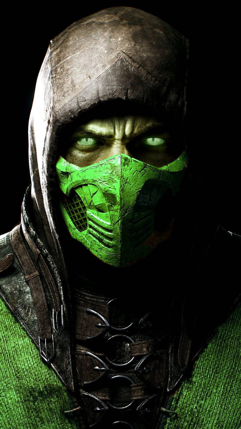 Download imagens Réptil, Mortal Kombat, fundo de pedra verde, Mortal Kombat  11, Arte grunge réptil, personagens de Mortal Kombat, personagem réptil  monitor com uma resolução 2880x1800. Papéis de parede