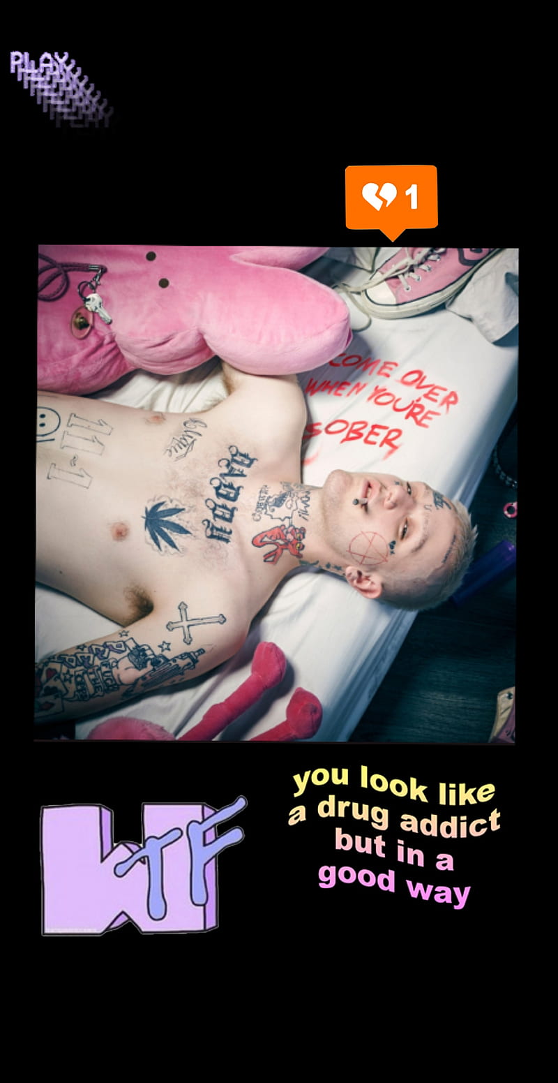 Lil peep, album cover, black, music, sad, HD phone wallpaper | Peakpx