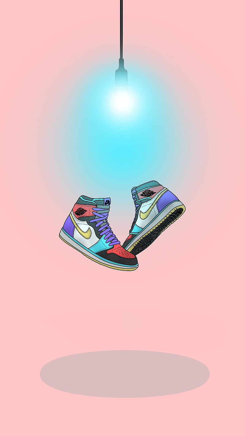 Air Jordan 1, cartoon, drawing, hypebeast, nike, shoes, HD phone wallpaper  | Peakpx