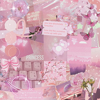 Soft Pink Aesthetic, kawaii, HD phone wallpaper