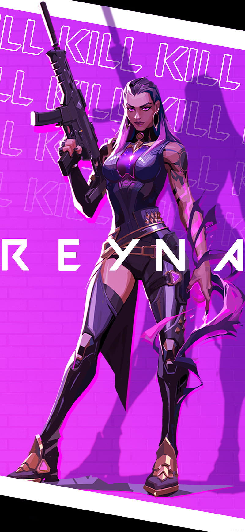 VALORANT REYNA Wallpaper for Phone Lock Screen Instant 