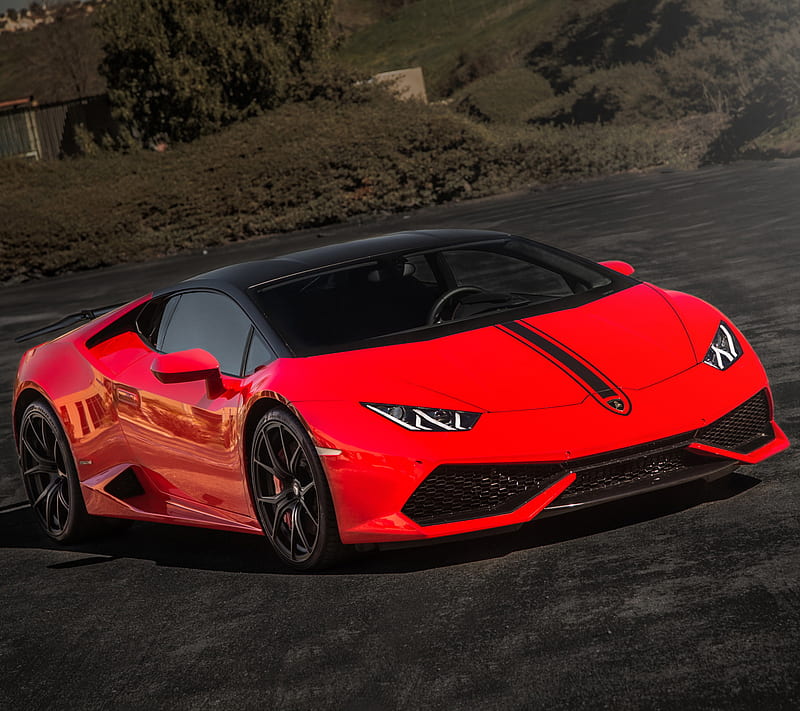 Huracan, lambo, lamborghini, red, supercar, vorsteiner, HD wallpaper ...