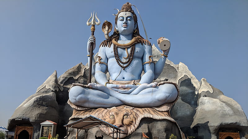 Lord Shiva Statue Shiv, HD wallpaper