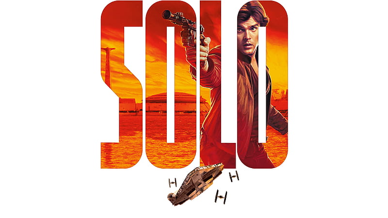 Alden Ehrenreich As Han Solo In A Star Wars Story Poster, solo-a-star-wars-story, 2018-movies, movies, poster, alden-ehrenreich, han-solo, HD wallpaper