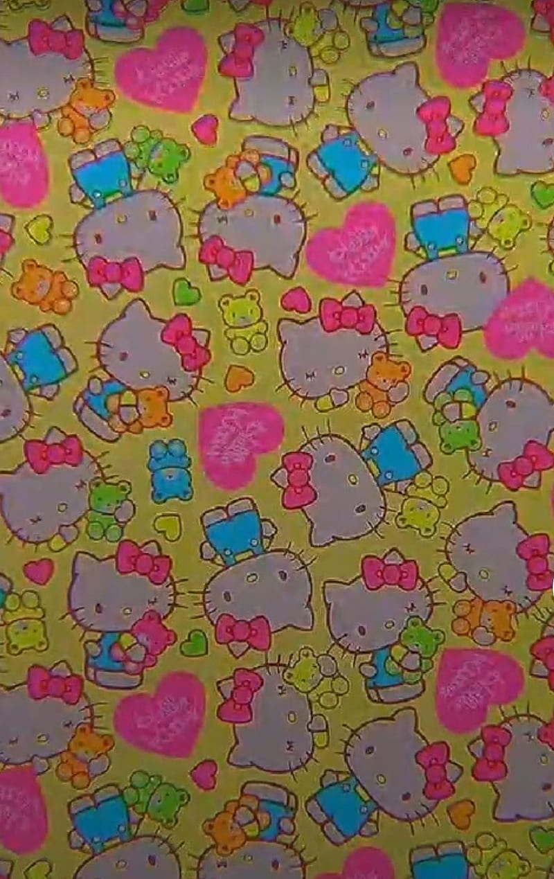 wallpaper ideas pink hello kittyTikTok Search