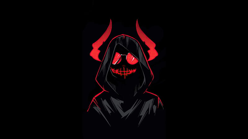 Devil Boy , devil, artist, artwork, digital-art, dark, black, HD wallpaper