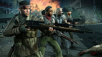 2019 Zombie Army Dead War, HD wallpaper