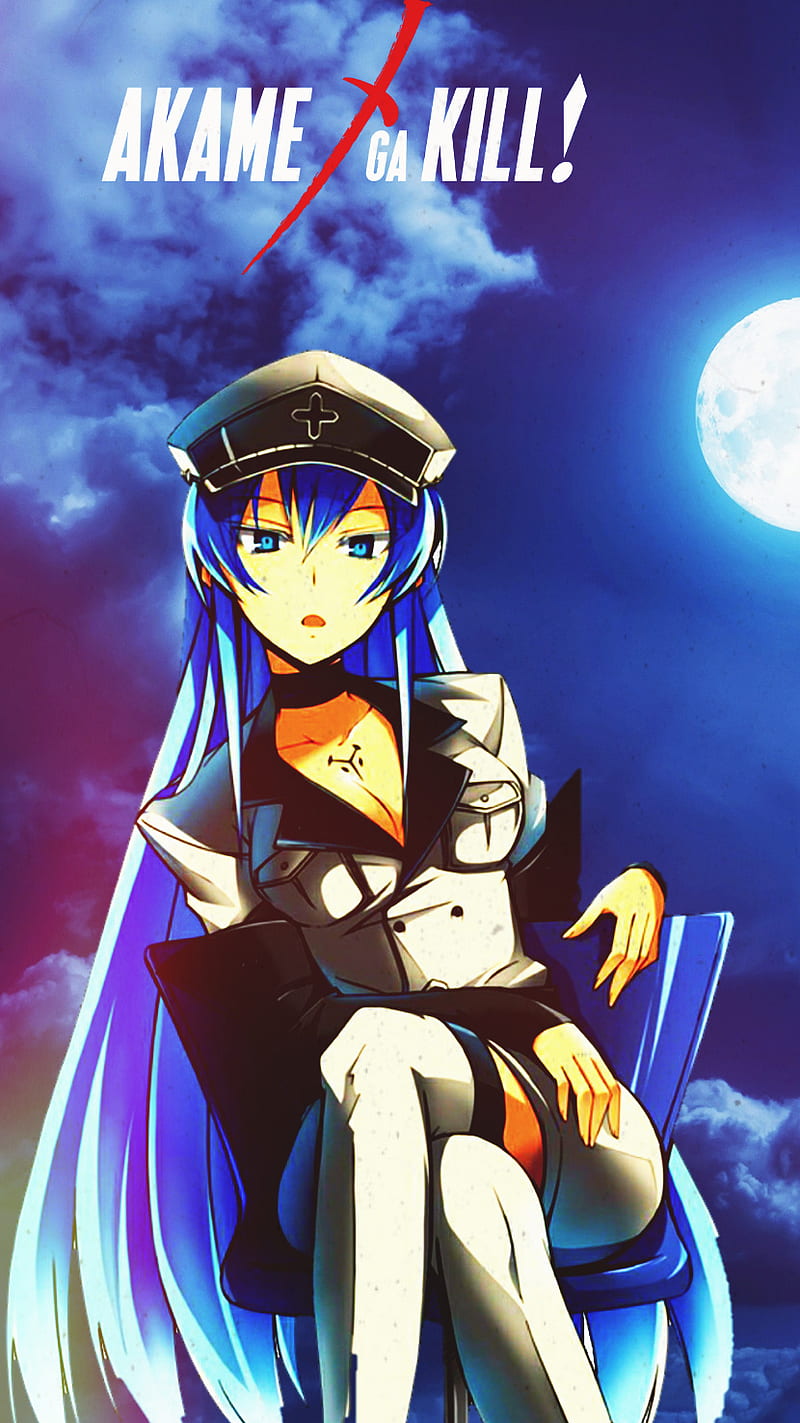 Esdeath from anime Akame Ga Kill!