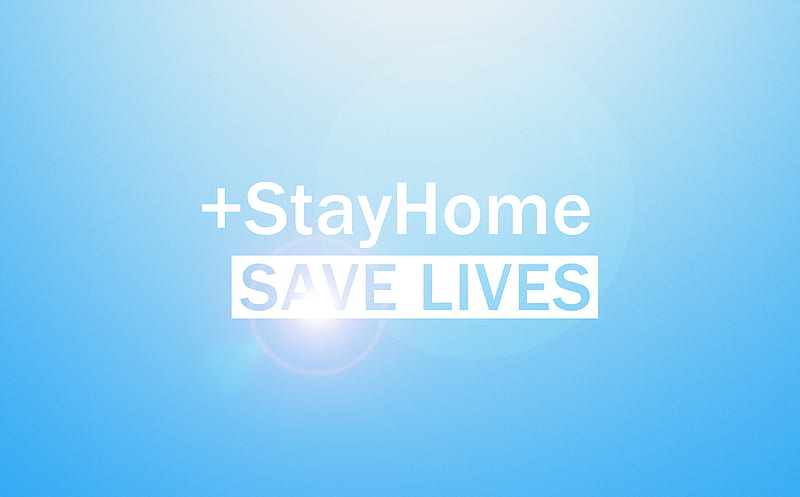 Stay Home Save Lives Ultra, Awareness, coronavirus, covid-19, stayhome, savelives, HD wallpaper