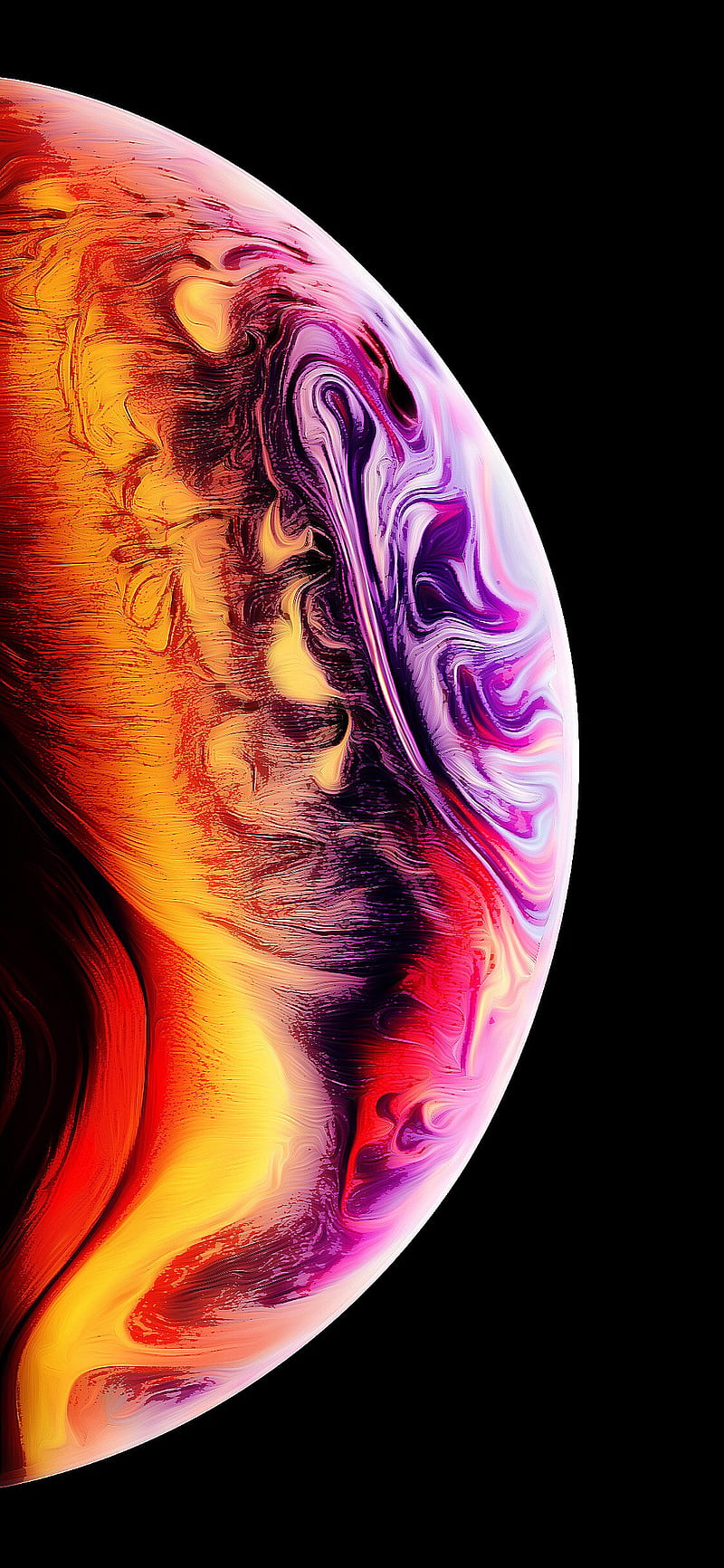 Apple IPhone xs , apple iphone xs, iphone xs, iphone x, 7itech , space, cosmos, planet, HD phone wallpaper