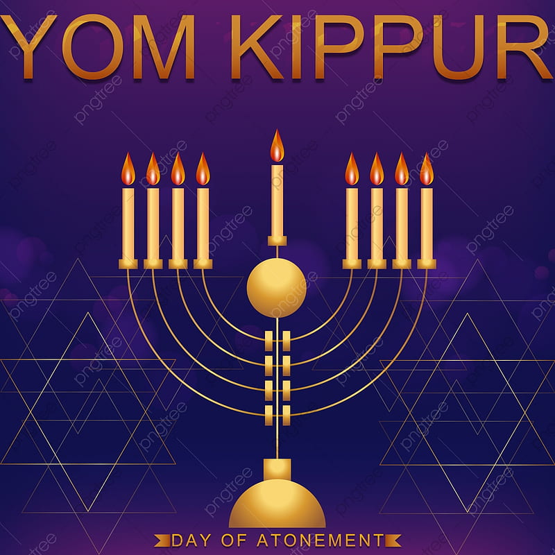 Creative Yom Kippur Design With Candles And Patterns Background, Yom Kippur,  HD phone wallpaper | Peakpx