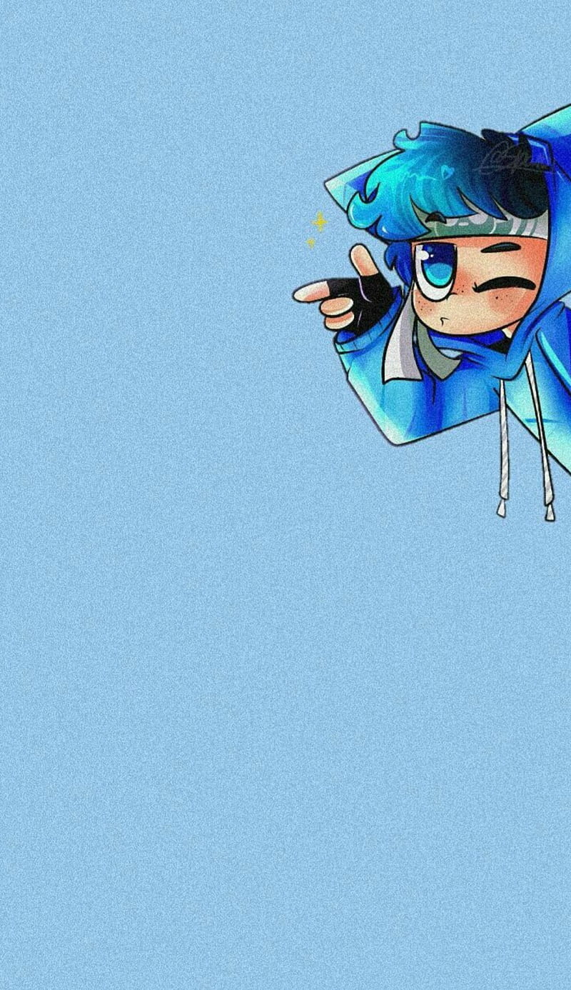 Blue boy Tumblr, HD phone wallpaper