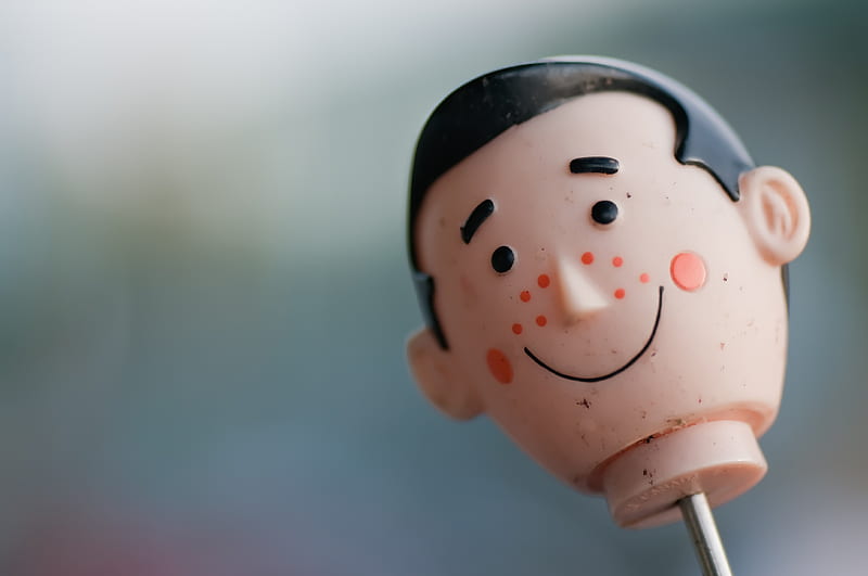 selective focus graphy of doll head, HD wallpaper