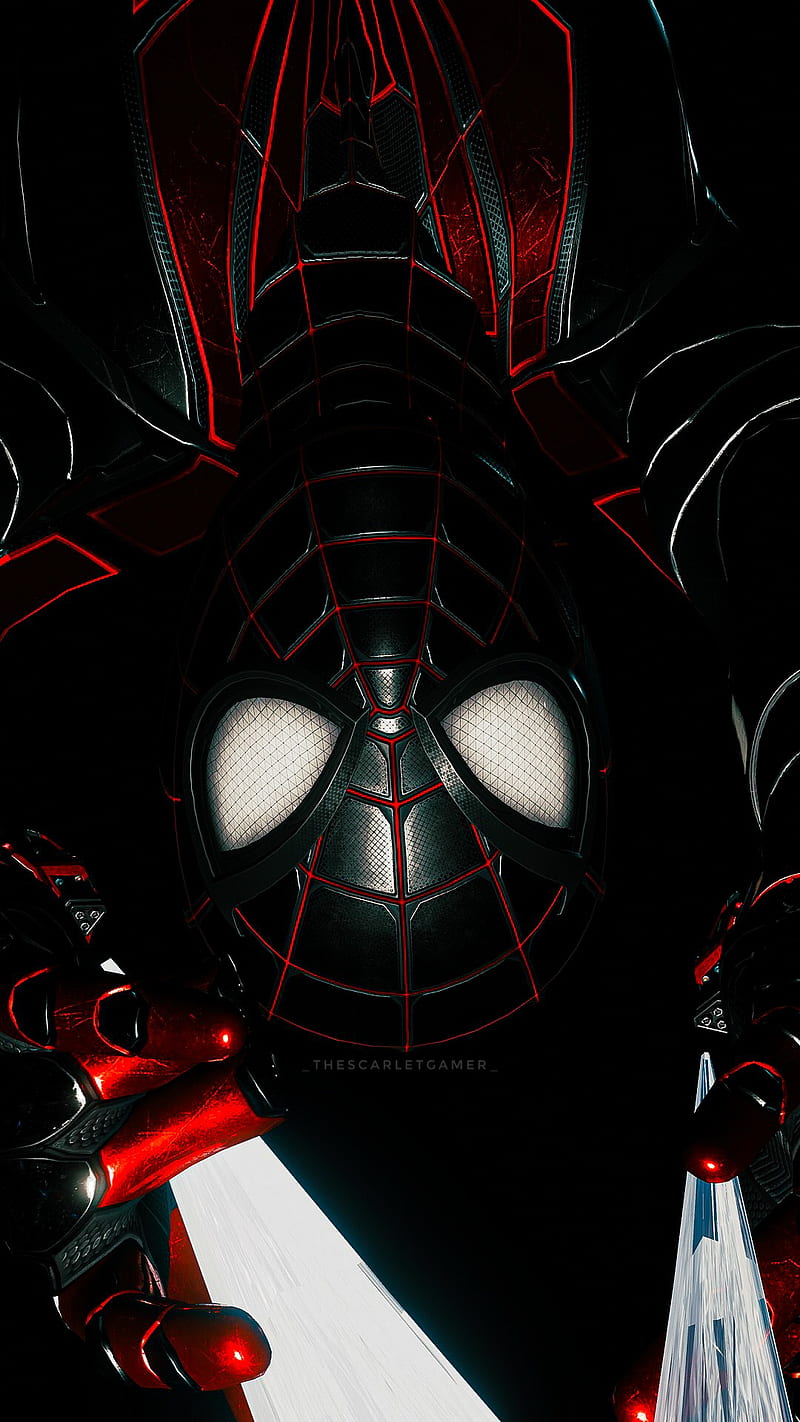Advanced Tech Suit, Spider-Man, milesmorales, HD phone wallpaper | Peakpx