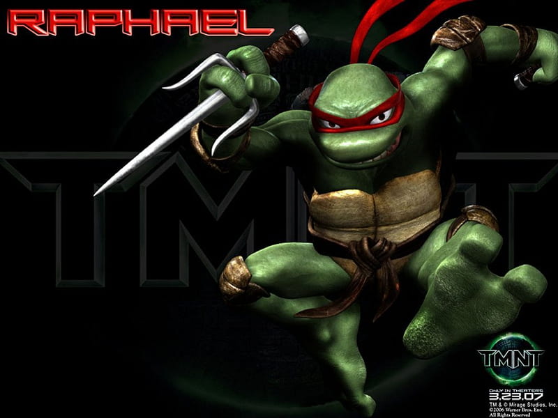 HD wallpaper Teenage Mutant Ninja Turtles Raphael TMNT  Wallpaper Flare