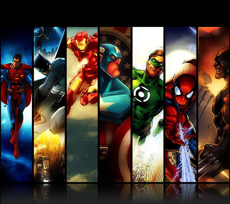 DC Superheroes, actor, cartoon, comic, drawn, hollywood, marvels, superhero,  HD wallpaper | Peakpx