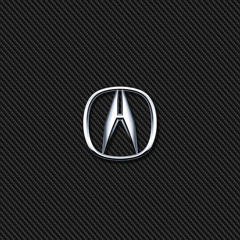 Acura Carbon, logo, HD phone wallpaper
