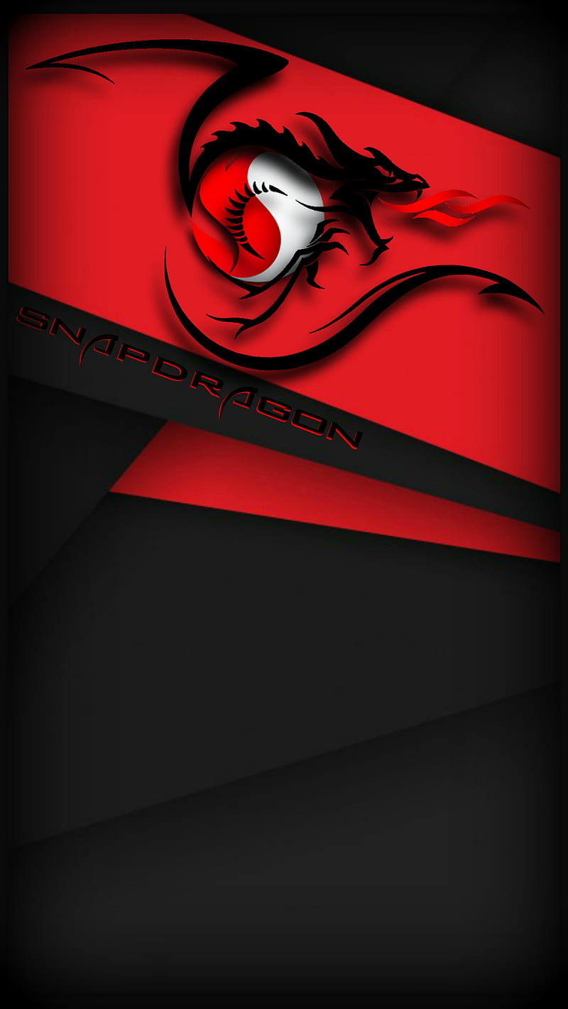 Snapdragon ver 02, dark, galaxy, red, samsung, HD phone wallpaper