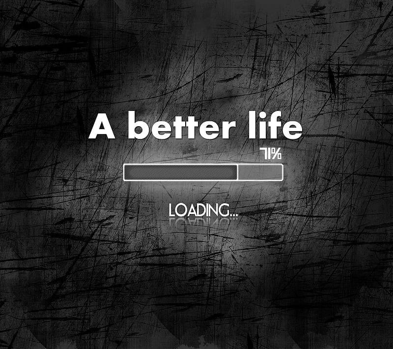better life, cool, down, knocked, new, quote, saying, HD wallpaper