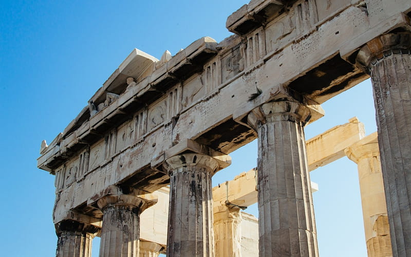 Parthenon, architecture, greece, ancient, Greek, HD wallpaper