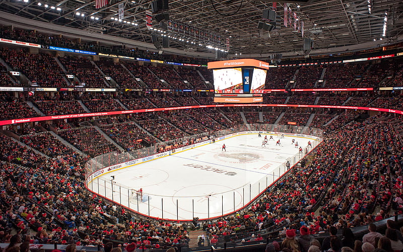 hockey stadium, Canadian Tire Centre, Ottawa Senators, Ottawa, Canada sports arena, HD wallpaper
