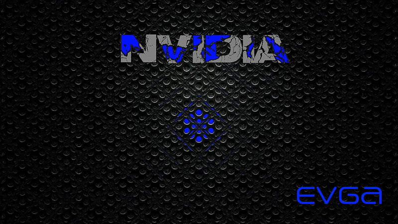 NVIDIA HIVE, nvidia, texture, black, alien, hive, blue, HD wallpaper