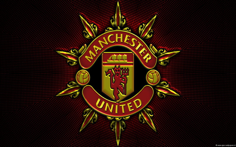 Manchester United FC, club, football, logo, manchester united, red devils, HD wallpaper