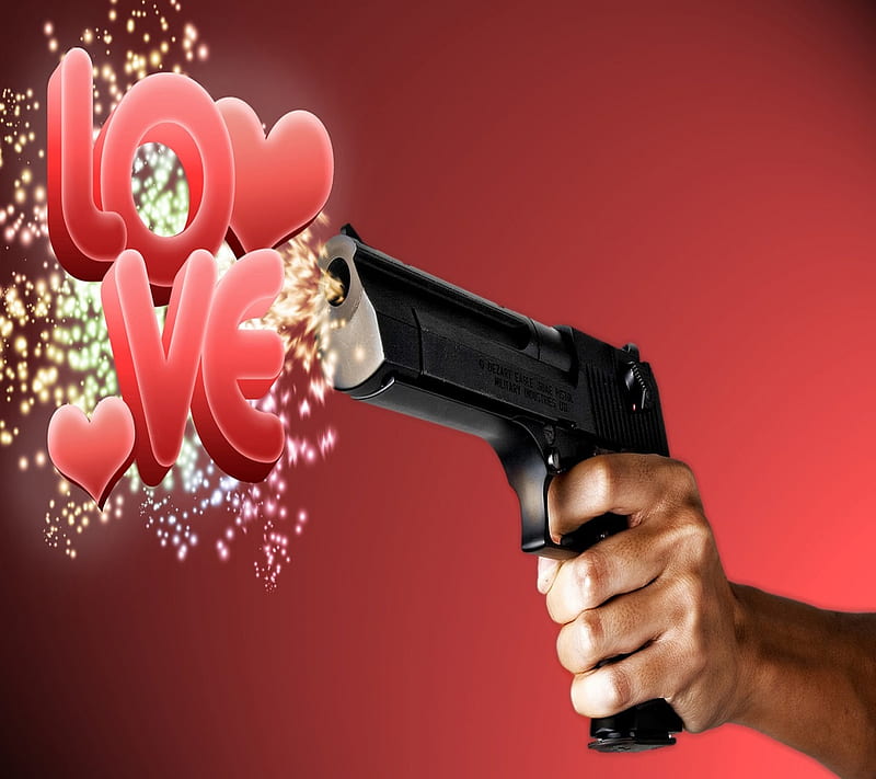Shouted Love heart, HD wallpaper