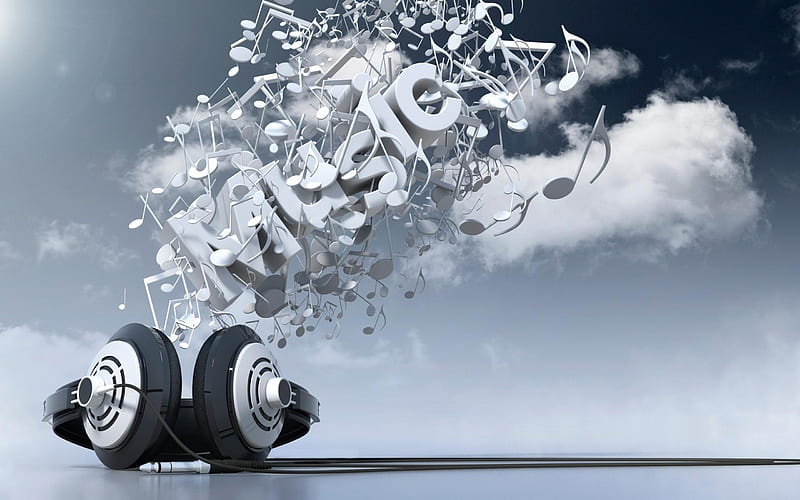Music Headset-Creative Design, HD wallpaper