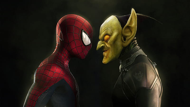 The Amazing Spider Man Vs Green Goblin, spiderman, goblin, superheroes,  artist, HD wallpaper | Peakpx