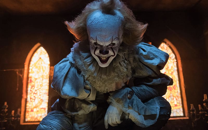 Clown, Movie, Scary, It (Movie), Stephen King, Pennywise (It), It (2017), HD wallpaper