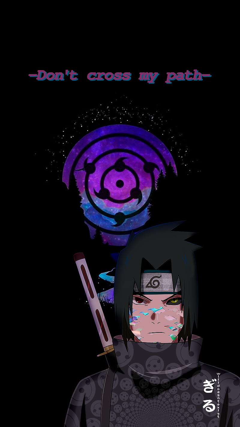 Uchiha Sasuke Curse Mark by kurosaki62